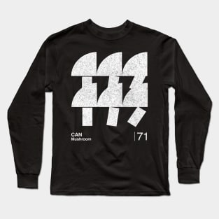 Can / Minimalist Graphic Artwork Design Long Sleeve T-Shirt